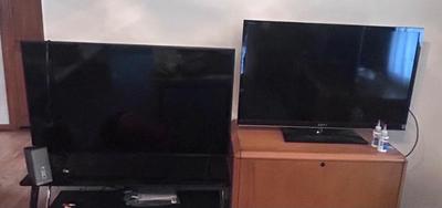 Large variety of televisions
