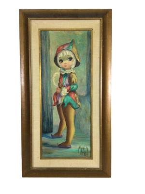 Vintage Maio Harlequin (Small Girl)