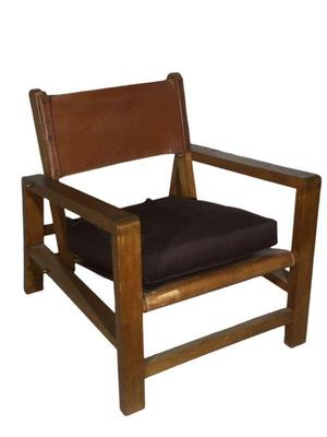 Jacques Adnet Rare Lounge Chair