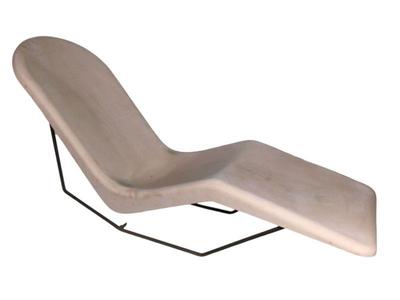 Mid Century Modern Fibrella Pool Chaise