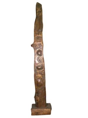 Mel Schuler Monumental Copper and Wood Sculpture ( #1)
