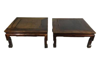Huanghuali Antique Chinese Low Tables