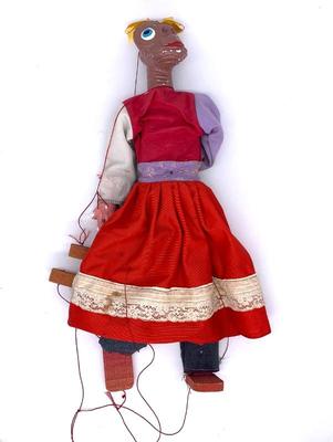 Vtg. E.T. marionette ht. 20”
