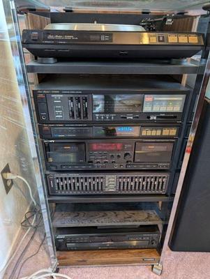 Fisher & Sony stereo equipment