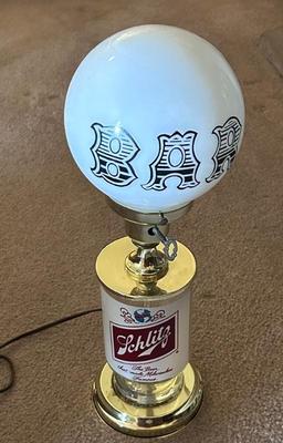 Schlitz Bar lamp