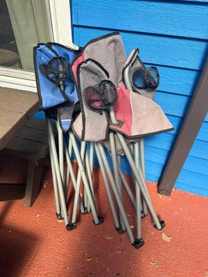 Folding chairs
