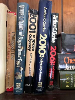 Grouping Of Arthur Clarke 1st Edition Books