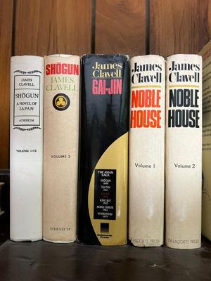 James Clavell 1st Edition Hardcover Group Shogun & Others