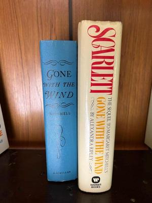 Gone With The Wind Hardcover & Scarlett Sequel