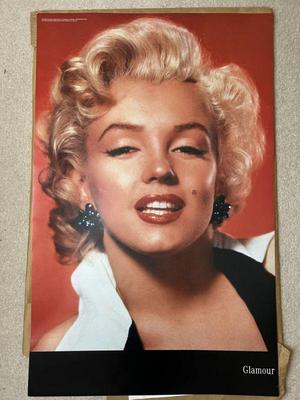 Outstanding Vintage Marilyn Monroe Mercedes-Benz Glamour Bus Poster (1 Of 2)