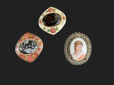 Trio Of Brooches - Group 2