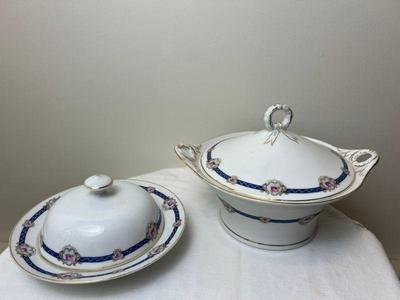 Antique Bavarian China Serving Ware