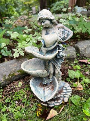 Composite Water Bearer Garden Ornament