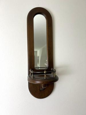 Mirrored Shelf Sconce