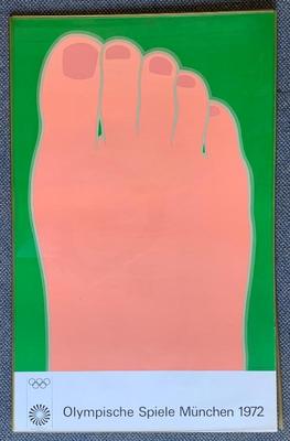 1972 Tom Wesselmann Olympic poster, open edition