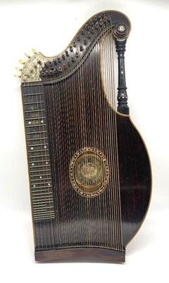 Antinque Franz Schwarzer Zither, circa 1880's