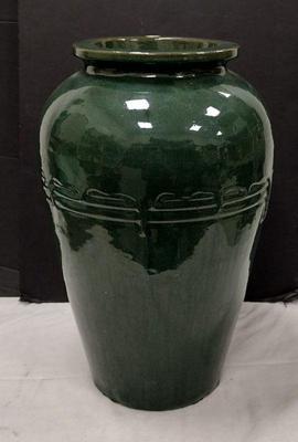 GREEN GLAZE TERRA COTTA