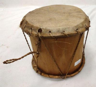SMALL LEATHER DRUM