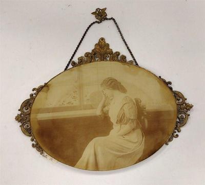 FRENCH PHOTOGRAVURE OF WOMAN