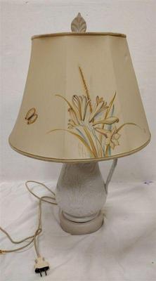 ARTIST SIGNED HAND PAINTED LAMP SHADE