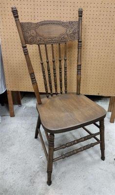 PRESSED BACK CHAIR