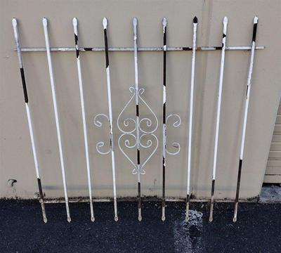 IRON FENCE SECTION