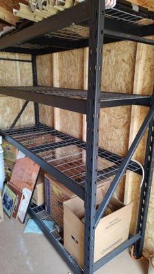 Metal shelving 2