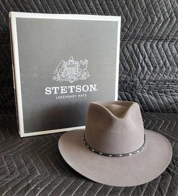 Mens stetson 5 xs fur felt hat