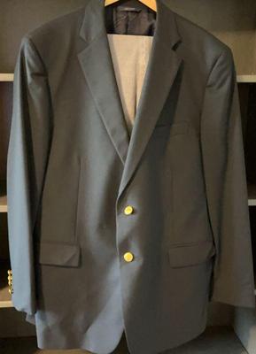 Brooks brothers black suit w gray slacks
