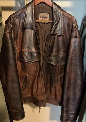 Leather jacket