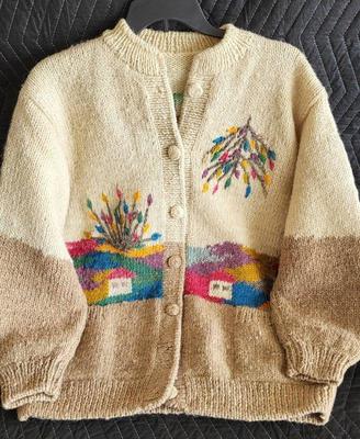 Vintage sirogojno wool cardigan 5