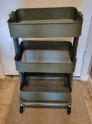 Metal utility cart