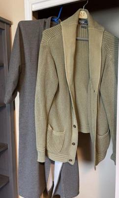 Polo sweater a wrap