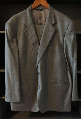 Brooks brothers gray suit