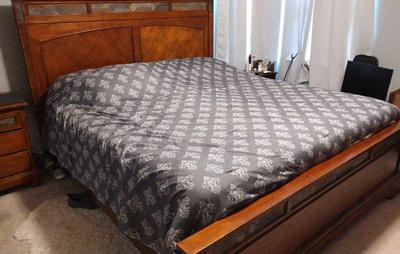 Bed frame king