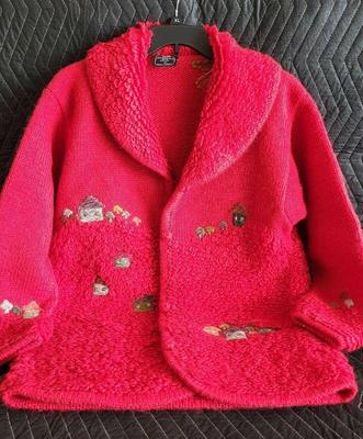 Vintage sirogojno wool cardigan 3