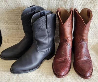 Mens tecova boots x 2