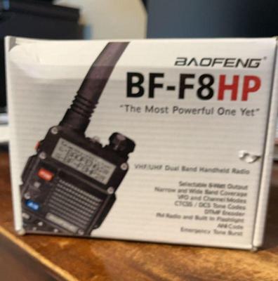 Baofeng dual band handheld radio