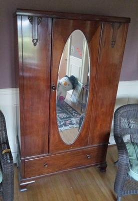 Antique British Armoire 