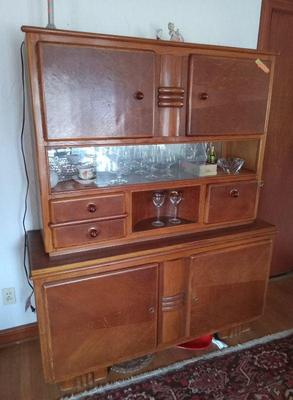 Deco Oak Sideboard