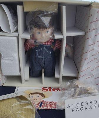 Doll steve by elke hutchens danbury mint