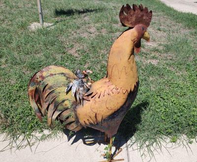 Rooster statue