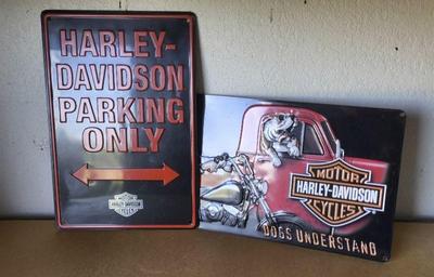 Harley davidsons metal signs