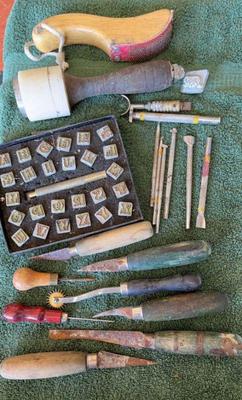 Leather working tools