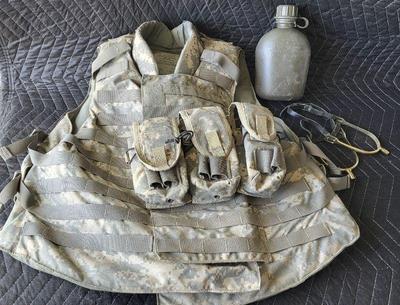 Military tactical vest plus