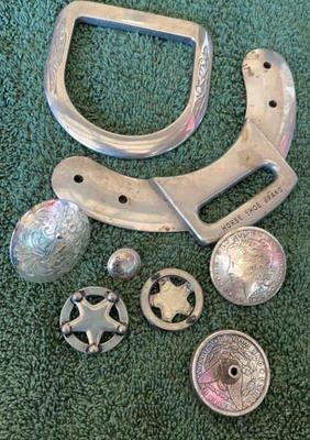 Saddle making accents
