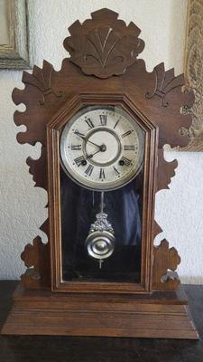 Antique ansonia style mantle clock