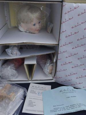 Doll tommy by elke hutchens danbury mint
