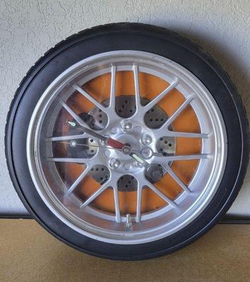 Wheel clock