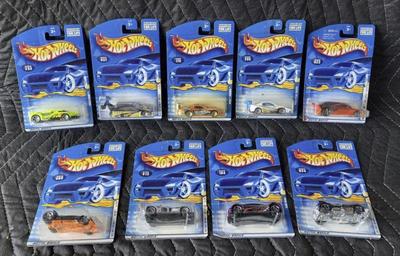 9 collectable nib hot wheels